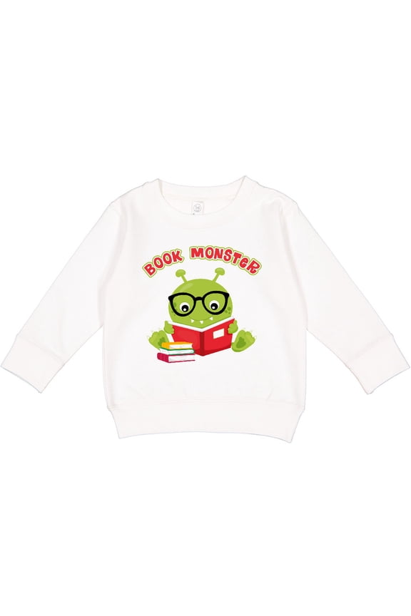 Book Monster Boy Toddler Sweatshirt