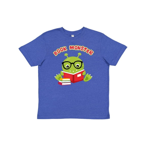 Inktastic Book Monster Boy Youth T-Shirt
