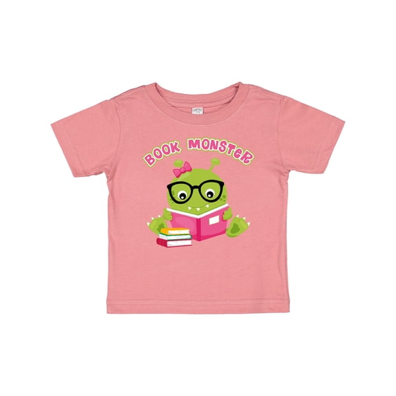 Inktastic Book Monster Girl Girls Baby T-Shirt