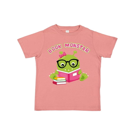 Inktastic Book Monster Girl Girls Toddler T-Shirt