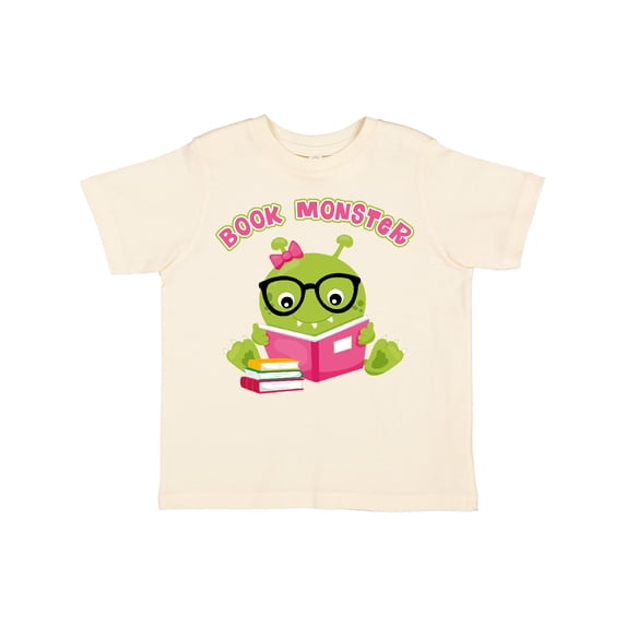 Inktastic Book Monster Girl Girls Toddler T-Shirt