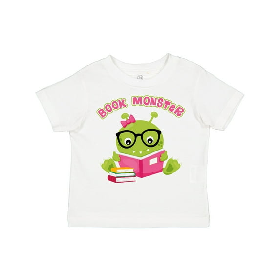 Inktastic Book Monster Girl Girls Toddler T-Shirt