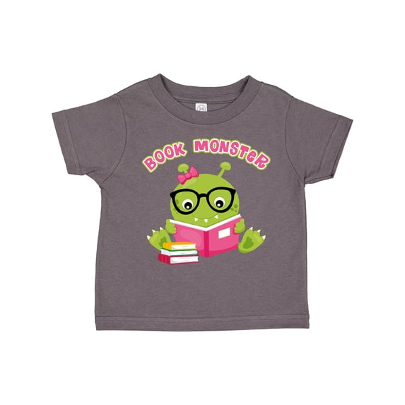 Inktastic Book Monster Girl Girls Toddler T-Shirt