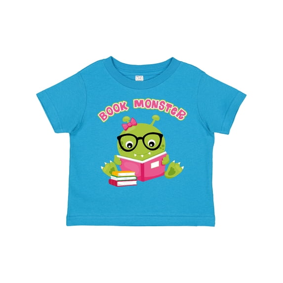 Inktastic Book Monster Girl Girls Toddler T-Shirt