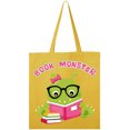 thumbnail image 1 of Inktastic Book Monster Girl Tote Bag, 1 of 3