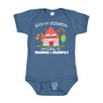 thumbnail image 1 of Inktastic Book My Reservation I'm Going to Grandma and Grandpa's Boys or Girls Baby Bodysuit, 1 of 5