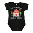 thumbnail image 1 of Inktastic Book My Reservation I'm Going to Grandma and Grandpa's Boys or Girls Baby Bodysuit, 1 of 5
