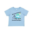 thumbnail image 1 of Inktastic Book My Reservation I'm Going to Grandma and Grandpa's Boys or Girls Baby T-Shirt, 1 of 5