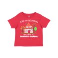 thumbnail image 1 of Inktastic Book My Reservation I'm Going to Grandma and Grandpa's Boys or Girls Toddler T-Shirt, 1 of 5