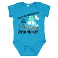 thumbnail image 1 of Inktastic Book My Reservation I'm Going to Grandma's Boys or Girls Baby Bodysuit, 1 of 5