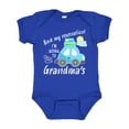 thumbnail image 1 of Inktastic Book My Reservation I'm Going to Grandma's Boys or Girls Baby Bodysuit, 1 of 5
