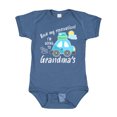 thumbnail image 1 of Inktastic Book My Reservation I'm Going to Grandma's Boys or Girls Baby Bodysuit, 1 of 5