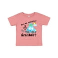 thumbnail image 1 of Inktastic Book My Reservation I'm Going to Grandma's Boys or Girls Baby T-Shirt, 1 of 5