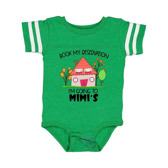 Inktastic Book My Reservation I'm Going to Mimi's- House Boys or Girls Baby Bodysuit