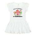 thumbnail image 1 of Inktastic Book My Reservation I'm Going to My Grandparents'- House Girls Baby Dress, 1 of 5