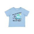 thumbnail image 1 of Inktastic Book My Reservation I'm Going to Nana and Papa's Boys or Girls Baby T-Shirt, 1 of 5