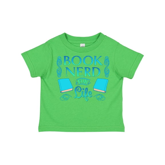 Inktastic Book Nerd for Life Boys or Girls Toddler T-Shirt