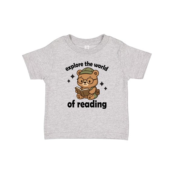 Inktastic Book Quote Explore the World of Reading Boys Baby T-Shirt
