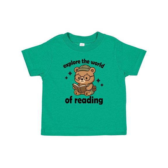 Inktastic Book Quote Explore the World of Reading Boys Baby T-Shirt