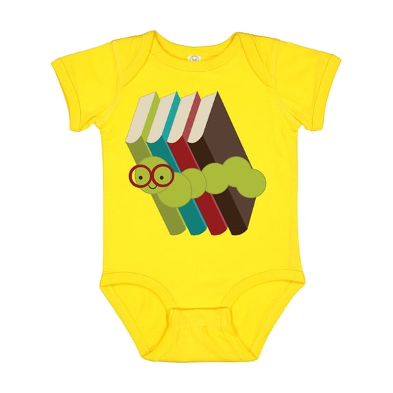 Inktastic Bookworm Books Reading Boys or Girls Baby Bodysuit