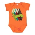 thumbnail image 1 of Inktastic Bookworm Books Reading Boys or Girls Baby Bodysuit, 1 of 5