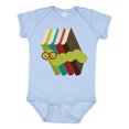 thumbnail image 1 of Inktastic Bookworm Books Reading Boys or Girls Baby Bodysuit, 1 of 5