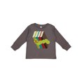 thumbnail image 1 of Inktastic Bookworm Books Reading Boys or Girls Long Sleeve Toddler T-Shirt, 1 of 5