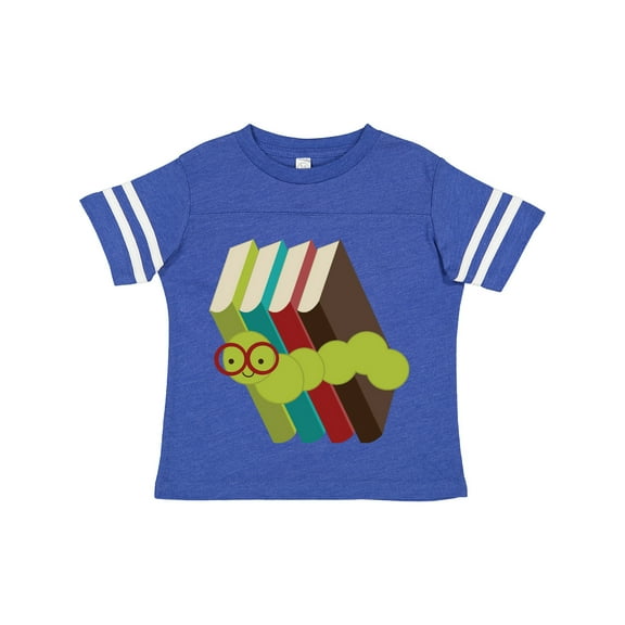 Inktastic Bookworm Books Reading Boys or Girls Toddler T-Shirt