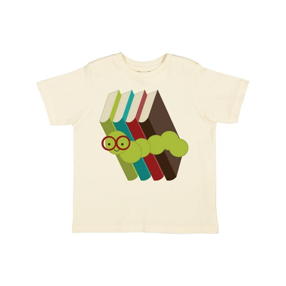 Inktastic Bookworm Books Reading Boys or Girls Toddler T-Shirt
