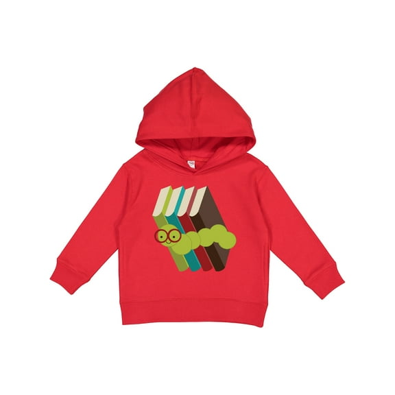 Inktastic Bookworm Books Reading Toddler Hoodie