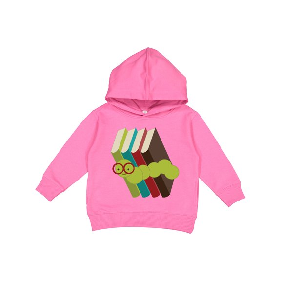 Inktastic Bookworm Books Reading Toddler Hoodie