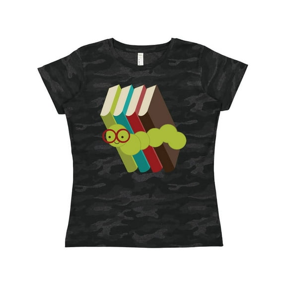 Inktastic Bookworm Books Reading Women's T-Shirt