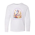 thumbnail image 1 of Inktastic Bookworm Dragon Book Lover Long Sleeve Youth T-Shirt, 1 of 5