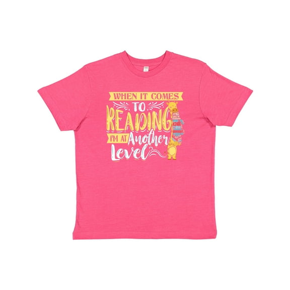 Inktastic Bookworm Gift for Reader Youth T-Shirt
