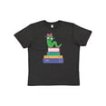 thumbnail image 1 of Inktastic Bookworm Girls Reading Youth T-Shirt, 1 of 5