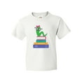 thumbnail image 1 of Inktastic Bookworm Girls Reading Youth T-Shirt, 1 of 5