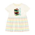 thumbnail image 1 of Inktastic Bookworm Reading Book Lover Girls Baby Dress, 1 of 5