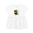 thumbnail image 1 of Inktastic Bookworm Reading Book Lover Girls Baby Dress, 1 of 5