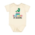thumbnail image 1 of Inktastic Bookworm in Training Reading Boys or Girls Baby Bodysuit, 1 of 5