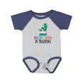 thumbnail image 1 of Inktastic Bookworm in Training Reading Boys or Girls Baby Bodysuit, 1 of 5