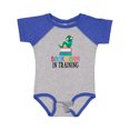 thumbnail image 1 of Inktastic Bookworm in Training Reading Boys or Girls Baby Bodysuit, 1 of 5