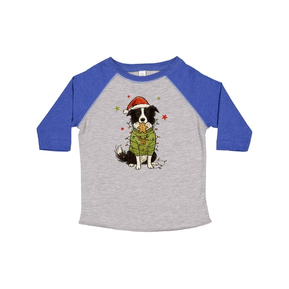 Inktastic Border Collie Christmas Boys or Girls Toddler T-Shirt
