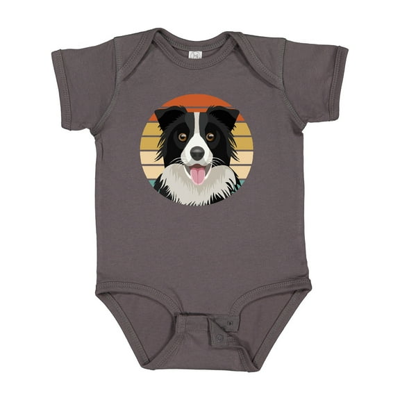 Inktastic Border Collie Cute Dog Boys or Girls Baby Bodysuit