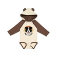 thumbnail image 1 of Inktastic Border Collie Cute Dog Boys or Girls Long Sleeve Baby Bodysuit, 1 of 5