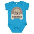 thumbnail image 1 of Inktastic Border Collie Dog Gifts Girls Baby Bodysuit, 1 of 5