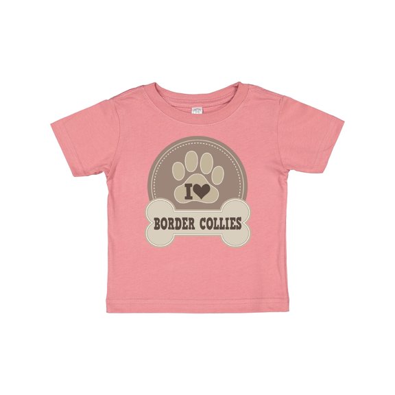Inktastic Border Collie Dog Gifts Girls Baby T-Shirt