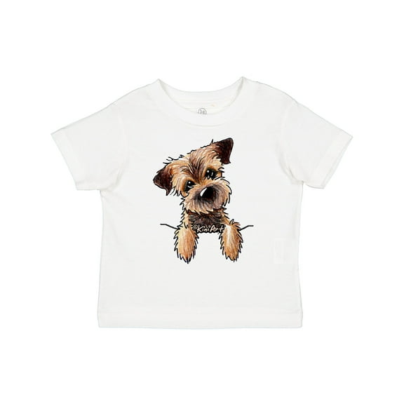 Inktastic Border Terrier Boys or Girls Toddler T-Shirt
