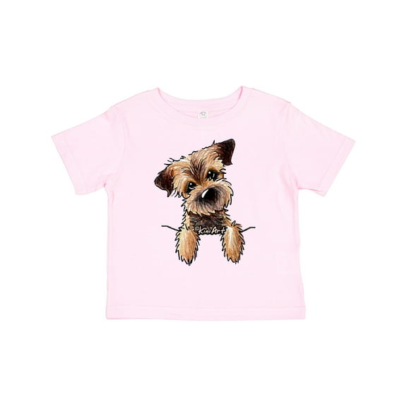 Inktastic Border Terrier Boys or Girls Toddler T-Shirt