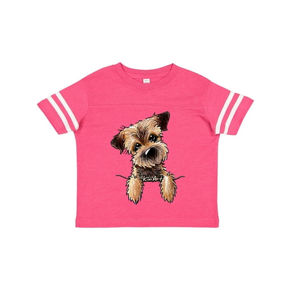 Inktastic Border Terrier Boys or Girls Toddler T-Shirt