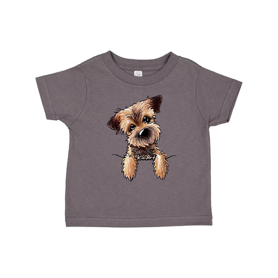 Inktastic Border Terrier Boys or Girls Toddler T-Shirt